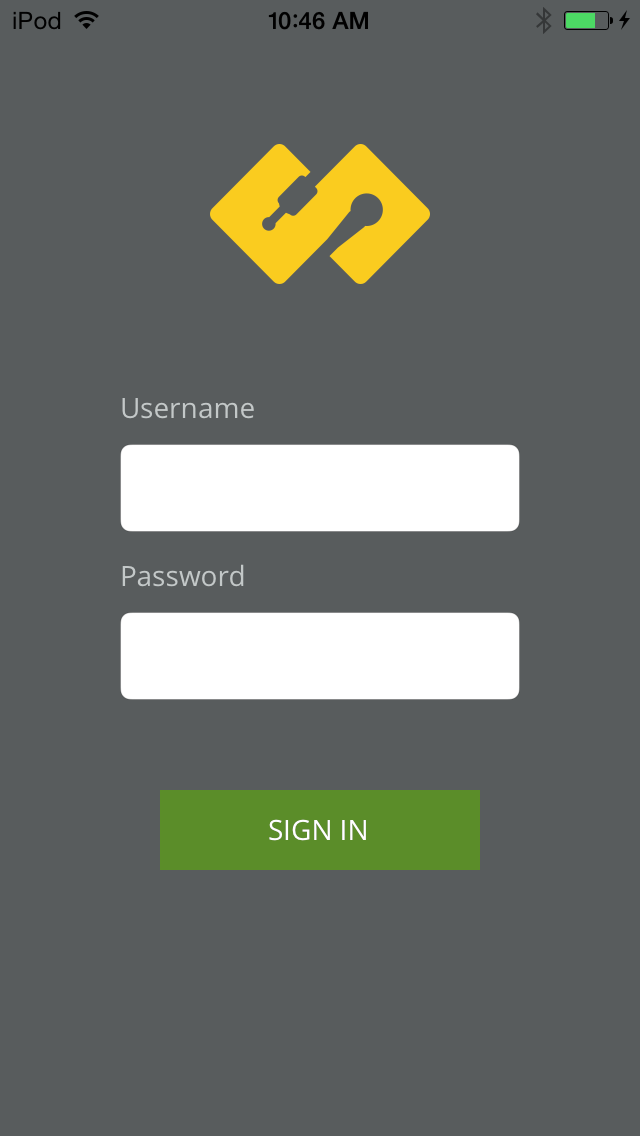 Login Screen 